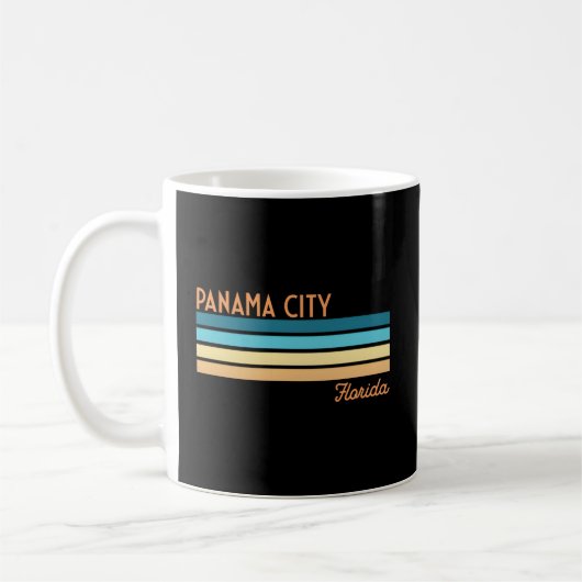 Panama City Beach Florida Kaffeetasse (Links)