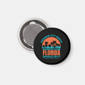 Panama City Beach Florida Magnet (Vorderseite/Rückseite)