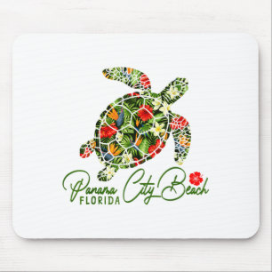 Panama City Beach Florida Meeresschildkröte Tropis Mousepad