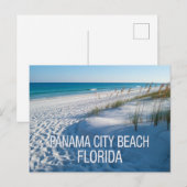 Panama City Beach Florida Postkarte (Vorne/Hinten)