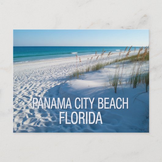 Panama City Beach Florida Postkarte (Vorderseite)