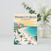 Panama City Beach Florida Postkarte (Stehend Vorderseite)