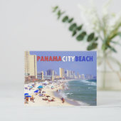 Panama City Beach, Florida Postkarte (Stehend Vorderseite)