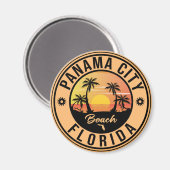 Panama City Beach Florida Souvenir Magnet (Vorderseite/Rückseite)