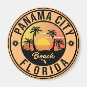 Panama City Beach Florida Souvenir Magnet (Vorne)