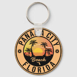 Panama City Beach Florida Souvenir Schlüsselanhänger