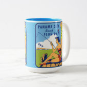 Panama City Beach Florida Tasse (VorderseiteRechts)