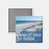 Panama City Beach Florida, Vintage Magnet (Vorderseite/Rückseite)