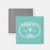Panama City Beach Magnet (Vorderseite/Rückseite)