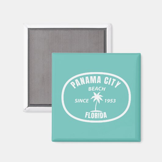 Panama City Beach Magnet (Vorderseite/Rückseite)