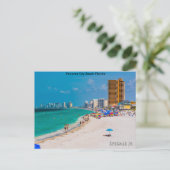 Panama City Beach Post Card Postkarte (Stehend Vorderseite)