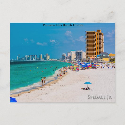 Panama City Beach Post Card Postkarte (Vorderseite)
