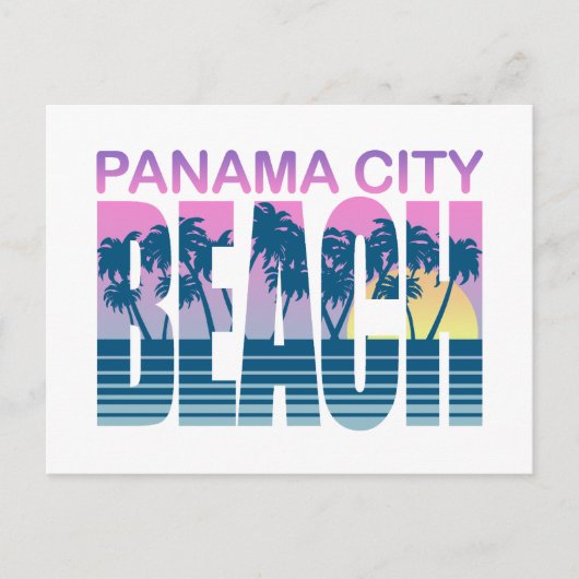 Panama City Beach Postkarte (Vorderseite)
