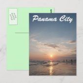 Panama City beach Postkarte (Vorne/Hinten)