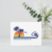 Panama City Beach Postkarte (Stehend Vorderseite)