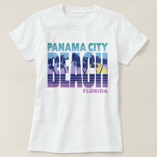 Panama City Beach T-Shirt (Design vorne)