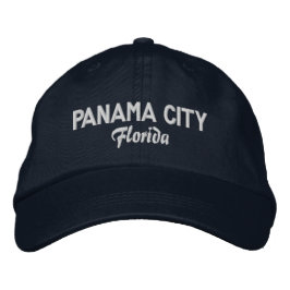 Panama City Florida bestickt mit Baseballhut Bestickte Baseballkappe