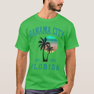 Panama City Florida Frühlingsferien Strand Palme T T-Shirt