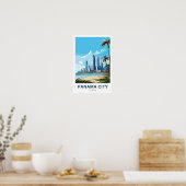 Panama City Florida Travel Print Poster (Küche)