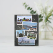 Panama City Foto Collage Postkarte (Stehend Vorderseite)