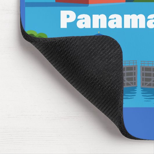 Panama City Panama Mousepad (Ecke)
