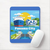 Panama City Panama Mousepad (Mit Mouse)