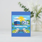Panama City Panama Postkarte (Stehend Vorderseite)