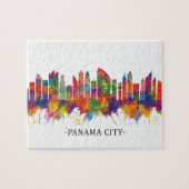 Panama City Panama Skyline Puzzle (Horizontal)