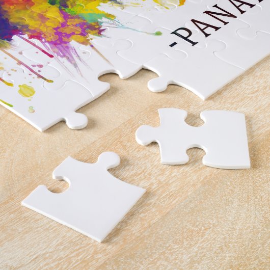 Panama City Panama Skyline Puzzle (Seite)