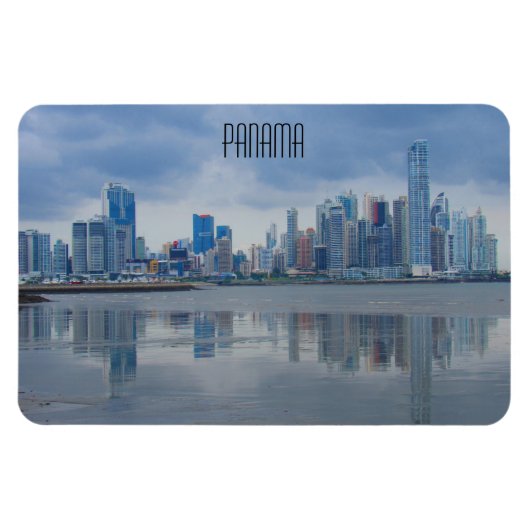 Panama City Skyline Magnet (Horizontal)