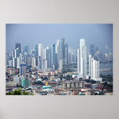 Panama City Skyline Poster (Vorne)