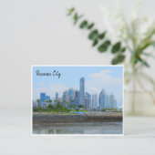 Panama City Skyline Postkarte (Stehend Vorderseite)