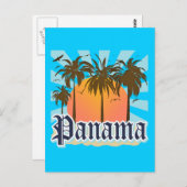 Panama City Souvenir Postkarte (Vorne/Hinten)