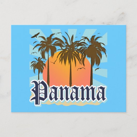 Panama City Souvenir Postkarte (Vorderseite)