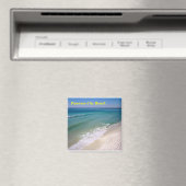 Panama-City-Strandmagnet Magnet (In Situ (Geschirrspüler))