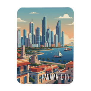 Panama City Travel Magnet