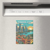 Panama City Travel Magnet (In Situ (Geschirrspüler))