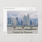 Panama ciudad postkarte (Vorne/Hinten)