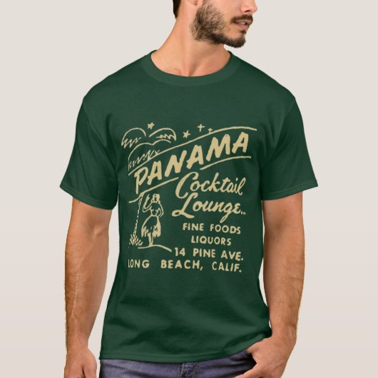 Panama Cocktail Lounge T-Shirt (Vorderseite)