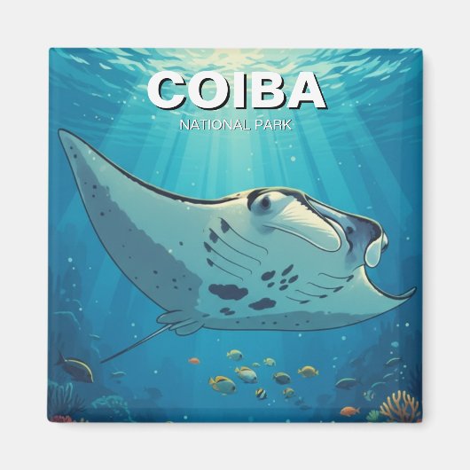 Panama Coiba Nationalpark Travel Magnet (Vorne)