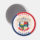 Panama-Erbe-Emblem Magnet (Vorderseite/Rückseite)