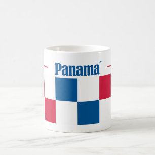 Panama-Farbquadrate Kaffeetasse