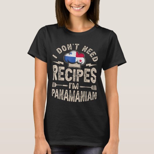 Panama Flag Proud Panamanians Men &amp; Women  T-Shirt (Vorderseite)