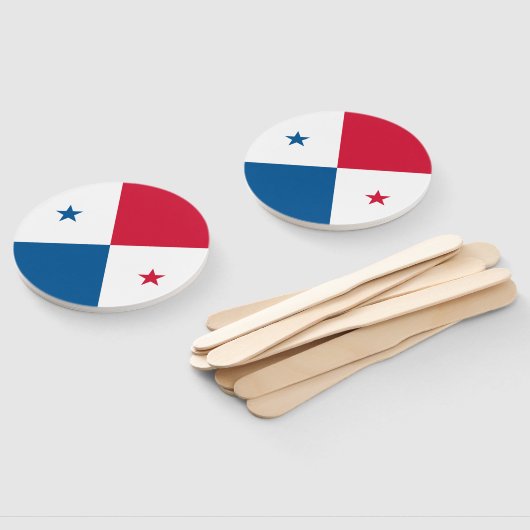 Panama-Flagge Fächer (Non-assembled)