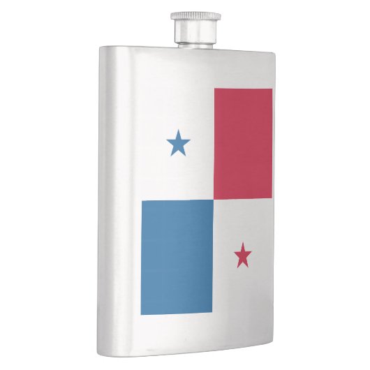 Panama-Flagge Flachmann (Rechts)