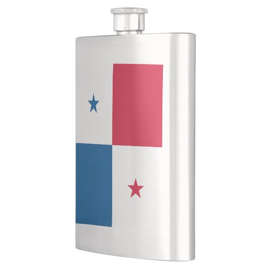 Panama-Flagge Flachmann (Links)