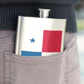 Panama-Flagge Flachmann (Beispiel)