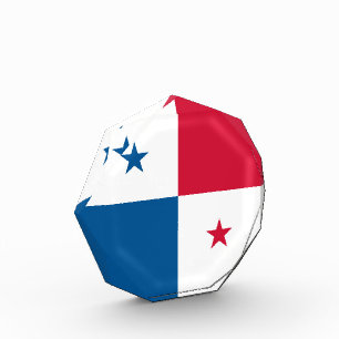 Panama-Flagge Fotoblock