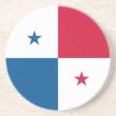 Panama-Flagge Getränkeuntersetzer (Vorne)