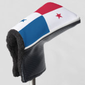 Panama-Flagge Golf Headcover (3/4 Vorderseite)